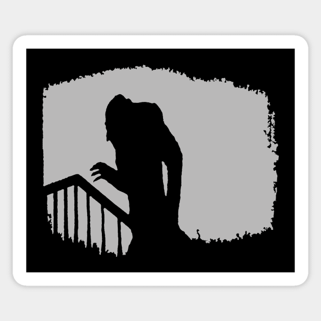 Nosferatu Original Dracula or Vampire Sticker by Halloween Merch